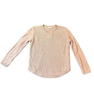 August Mist Women’s Large Pink Sweater
